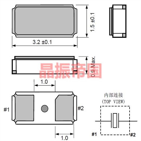 X1A000091000100,FC-13A晶振,3215车载电子晶振
